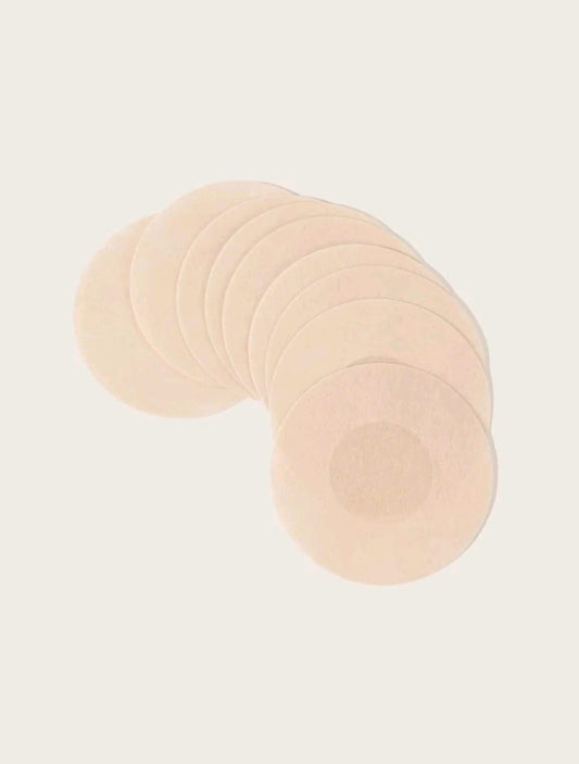 5 Pairs Pasties - Beige